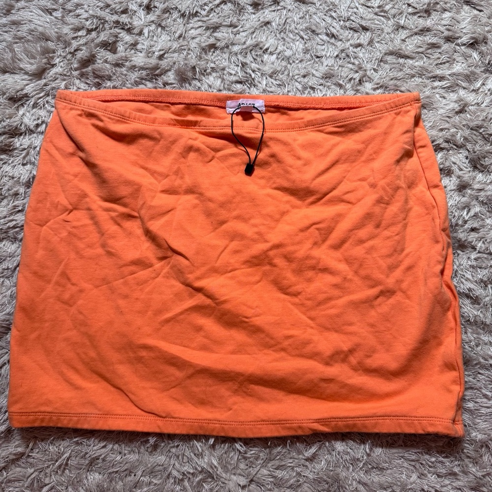 Large Garage Orange Skirt